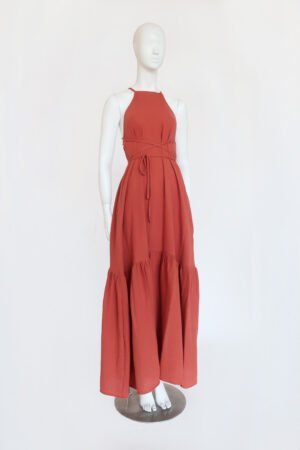 AITANA CREPE CORRUGADO RUST