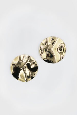 ARETES DISCO ORO